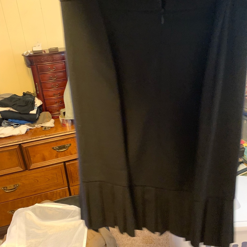 Black dress skirt